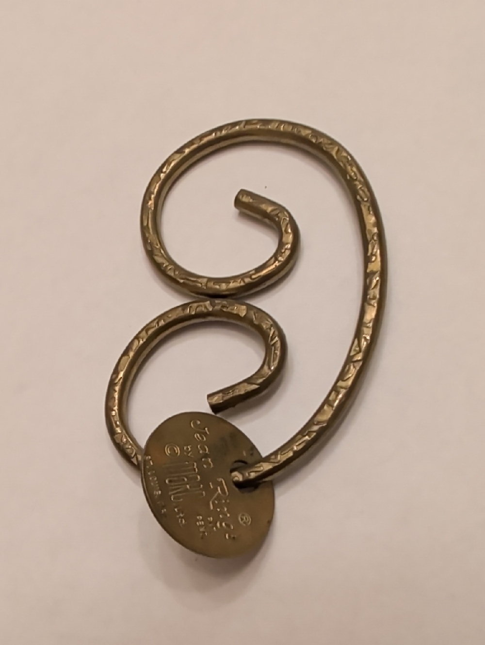 Vintage Brass Jean Rings